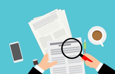 放大镜, 文件, 手机